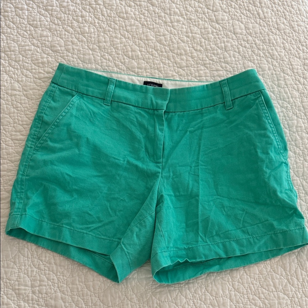 J. Crew Vibrant Green Women's Bermudas
